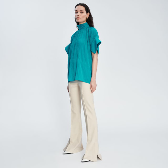 Jeans med pressveck FLARE