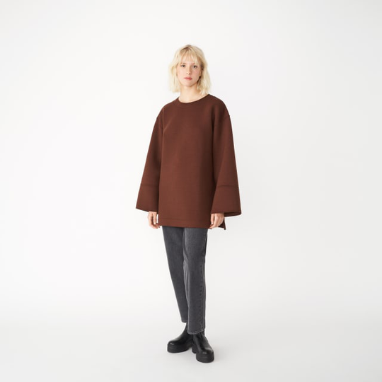 Oversize scubatröja NATY