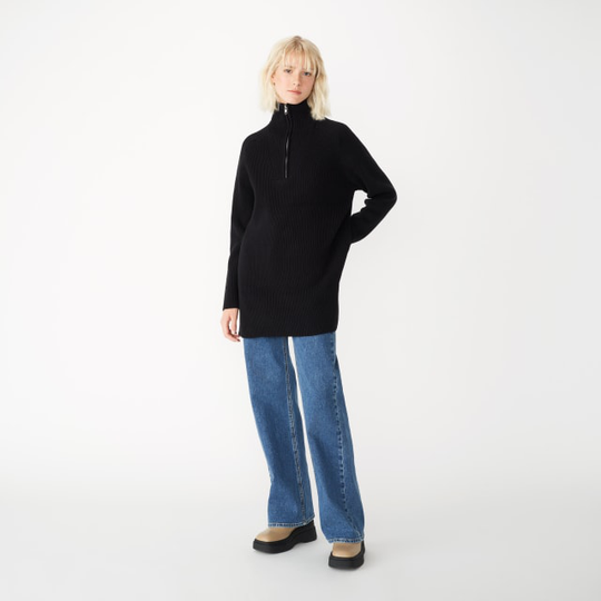 Ribbstickad jumper LIVVY