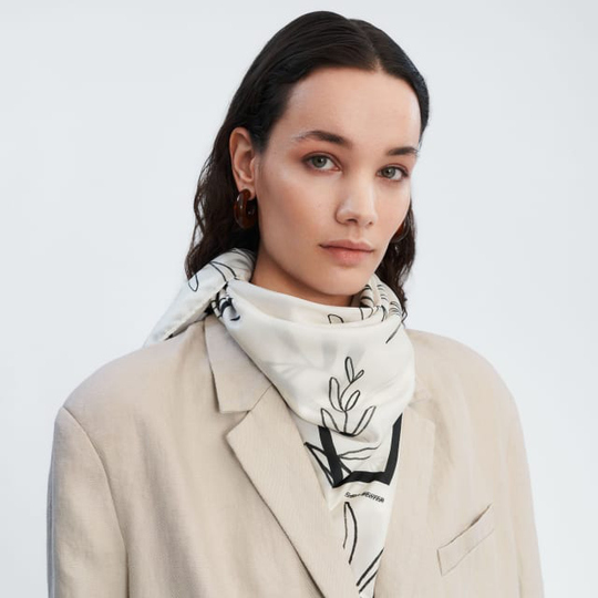 Silkesscarf BELLE