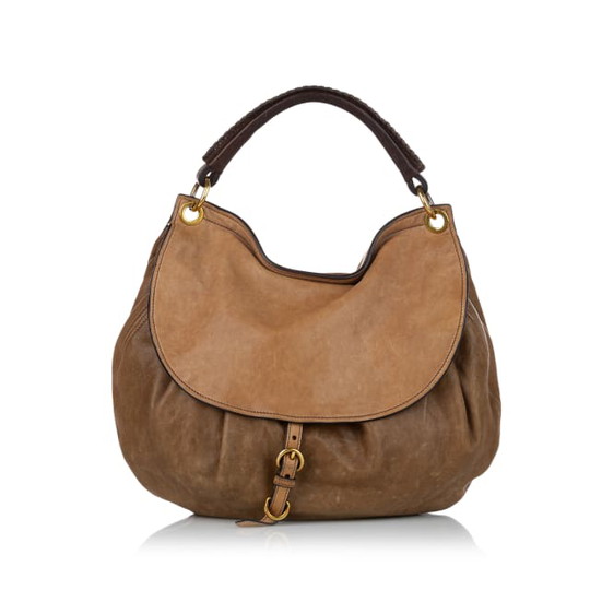 Miu Miu Aviator Hobo Leather Bag
