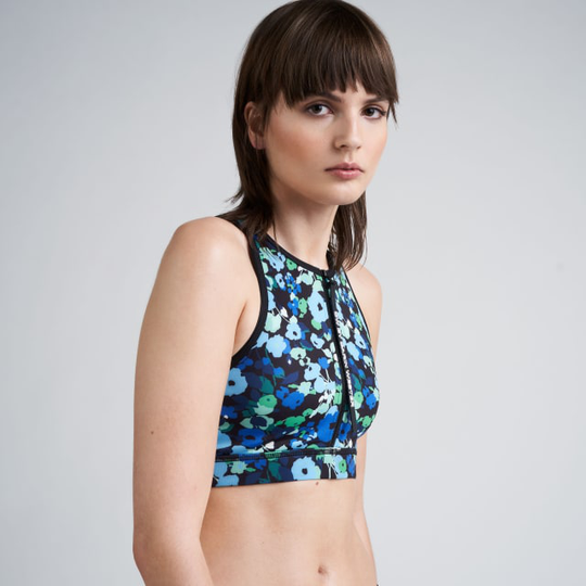 Mönstrad bikinitopp PIPER